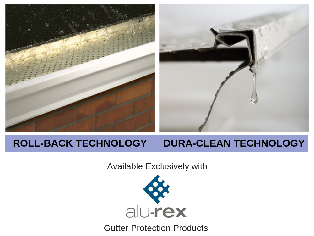 alu-rex gutter protection products