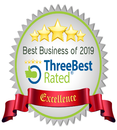 Best Business of 2019 - Three Best Rated